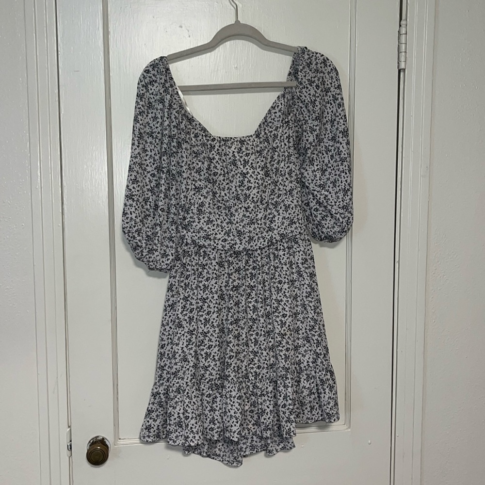 Beautiful Boutique dress, Cream and Black. Size Medium, Worn 3 times.